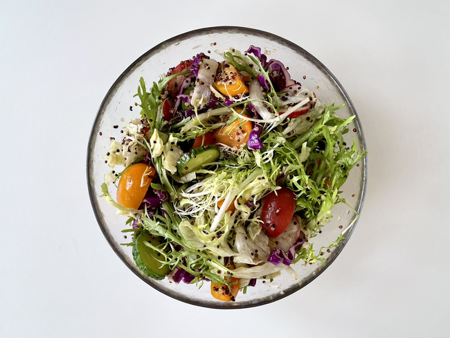 Bí quyết giảm gánh nặng cho dạ dày bằng món salad cực &quot;heo thì&quot; - Ảnh 7.
